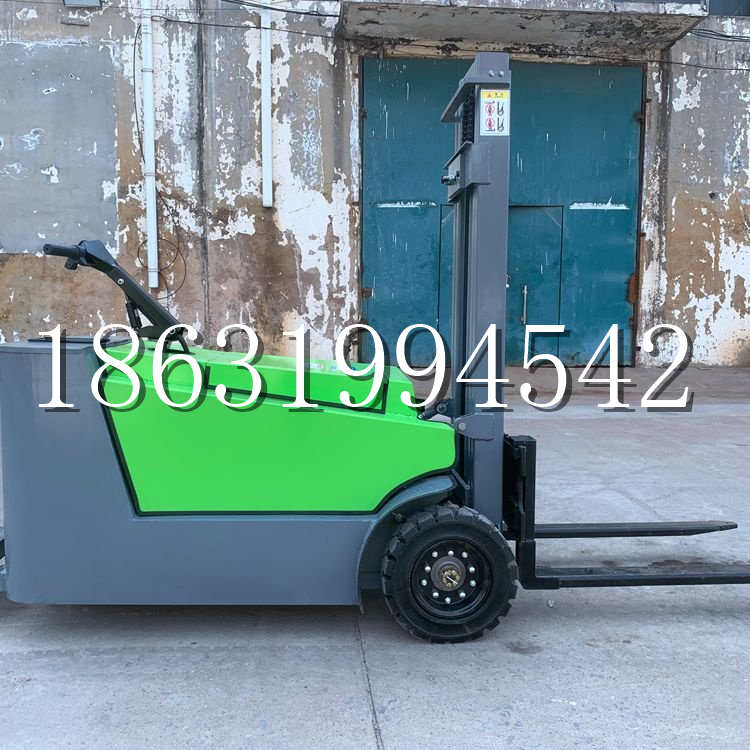 青白江区小型电动叉车1吨2吨步行站驾式电瓶堆高充电装卸车液压升降车铲车